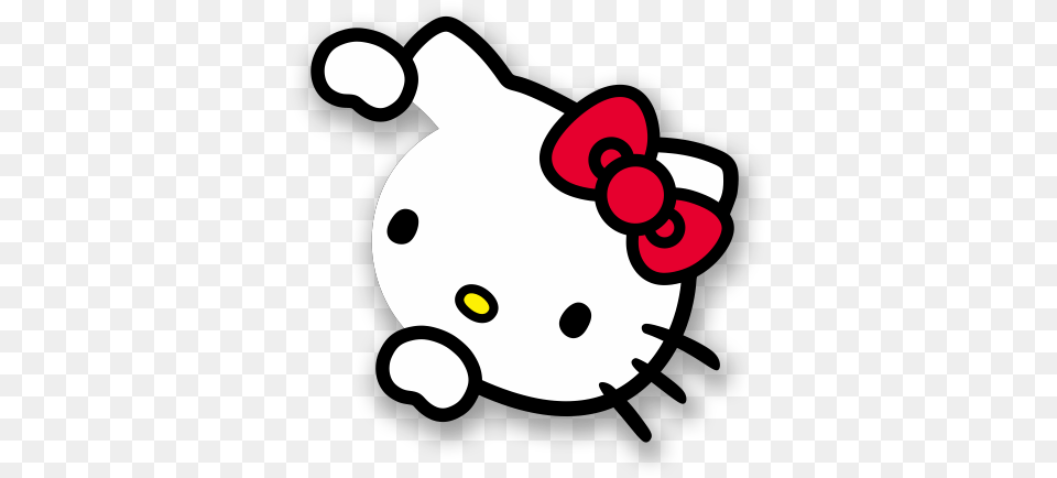 Hello Kitty Sticker Sticker Hello Kitty, Nature, Outdoors, Snow, Snowman Png