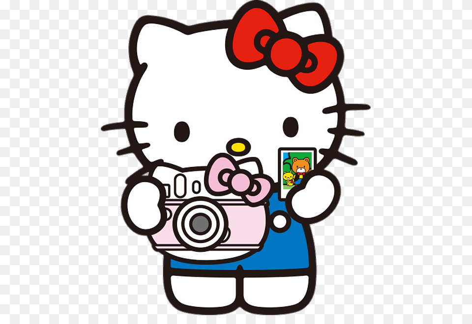 Hello Kitty Taking Instant Picture, Photography, Ammunition, Grenade, Weapon Png