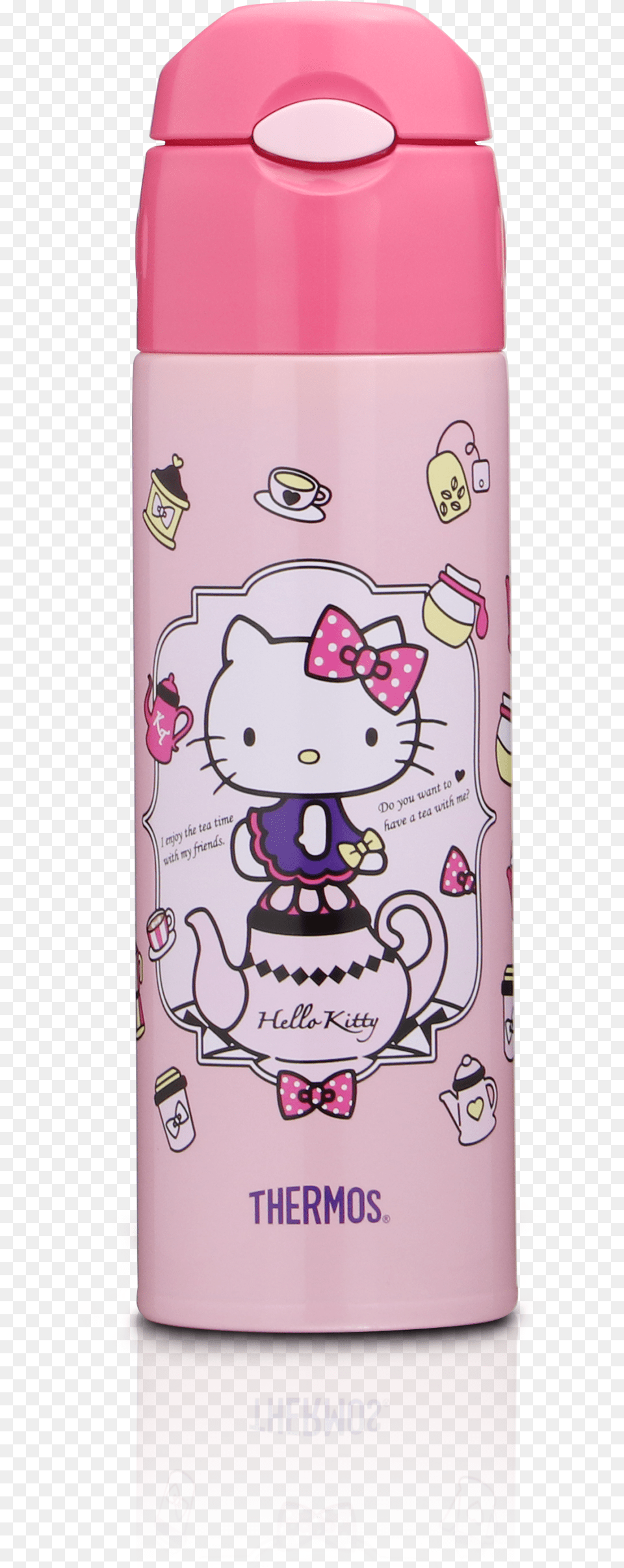 Hello Kitty Thermos, Bottle, Face, Head, Person Free Transparent Png