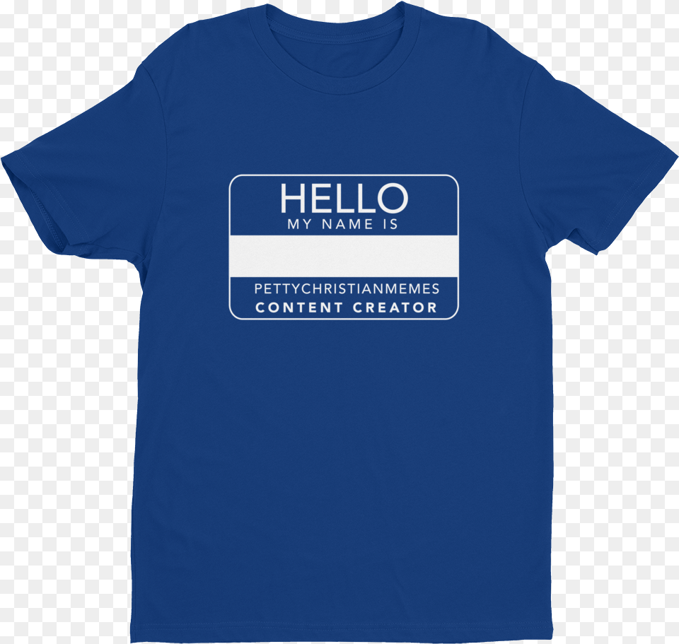 Hello My Name Is Active Shirt, Clothing, T-shirt Png Image