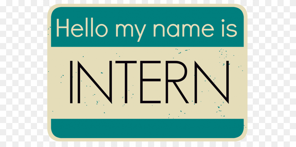 Hello My Name Is Intern Need Internship, License Plate, Transportation, Vehicle, Text Free Png Download