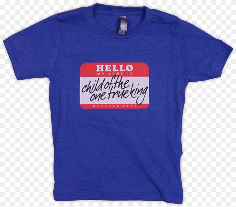 Hello My Name Is Kids Tee Active Shirt, Clothing, T-shirt Png