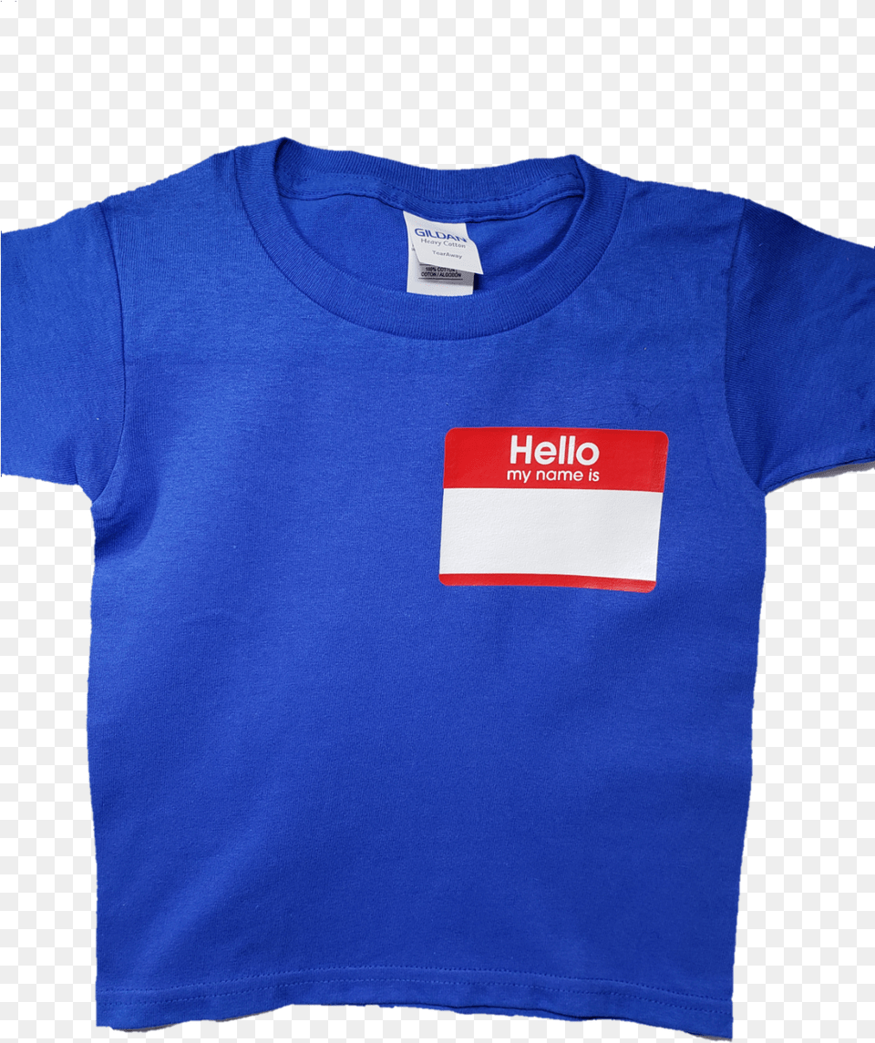 Hello My Name Is Sticker, Clothing, T-shirt, Shirt Png Image