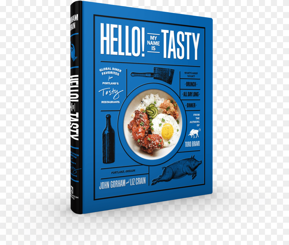 Hello My Name Is Tasty Graphic Design, Food, Lunch, Meal, Food Presentation Free Transparent Png