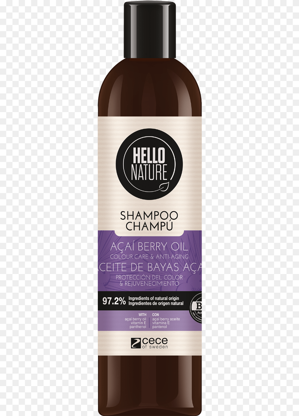 Hello Nature Shampoo Hanfl, Bottle Png Image