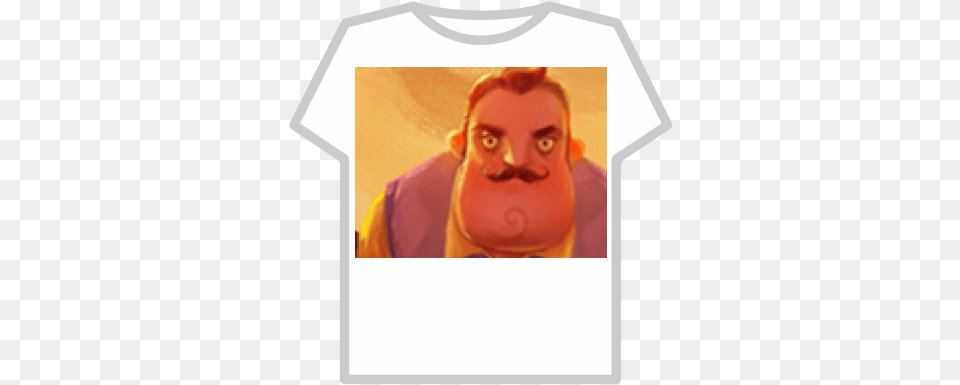 Hello Neighbor 2 Dio T Shirt Roblox, T-shirt, Clothing, Person, Man Free Png Download