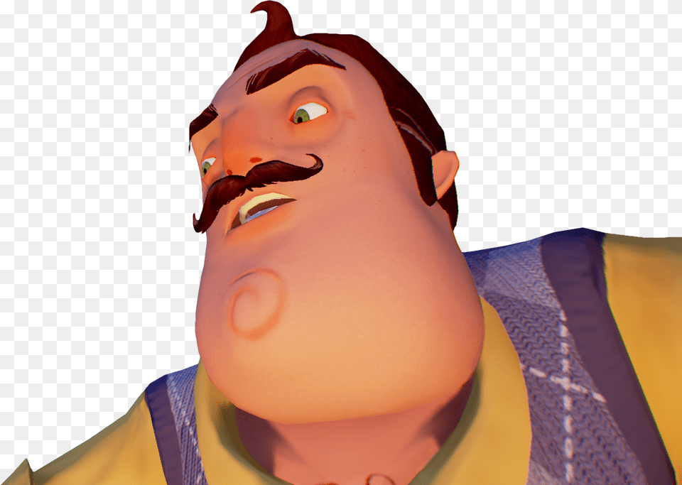 Hello Neighbor, Adult, Person, Man, Male Png