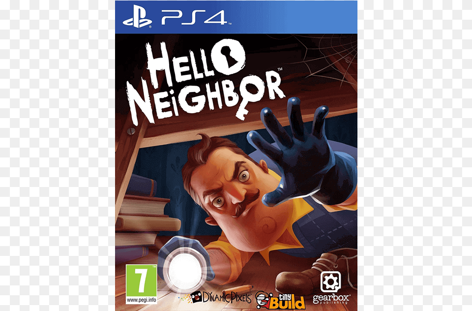 Hello Neighbor Hello Neighbor Playstation, Book, Publication, Adult, Female Free Png
