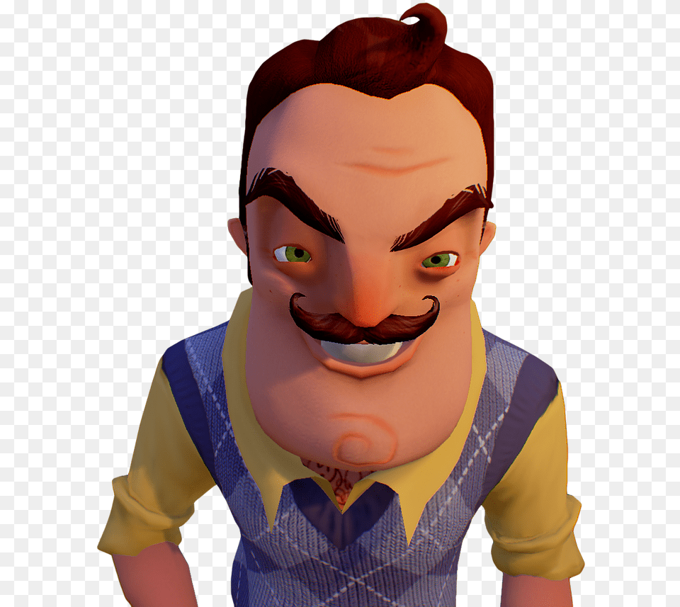 Hello Neighbor Hello Neighbour, Baby, Person, Face, Head Free Png Download
