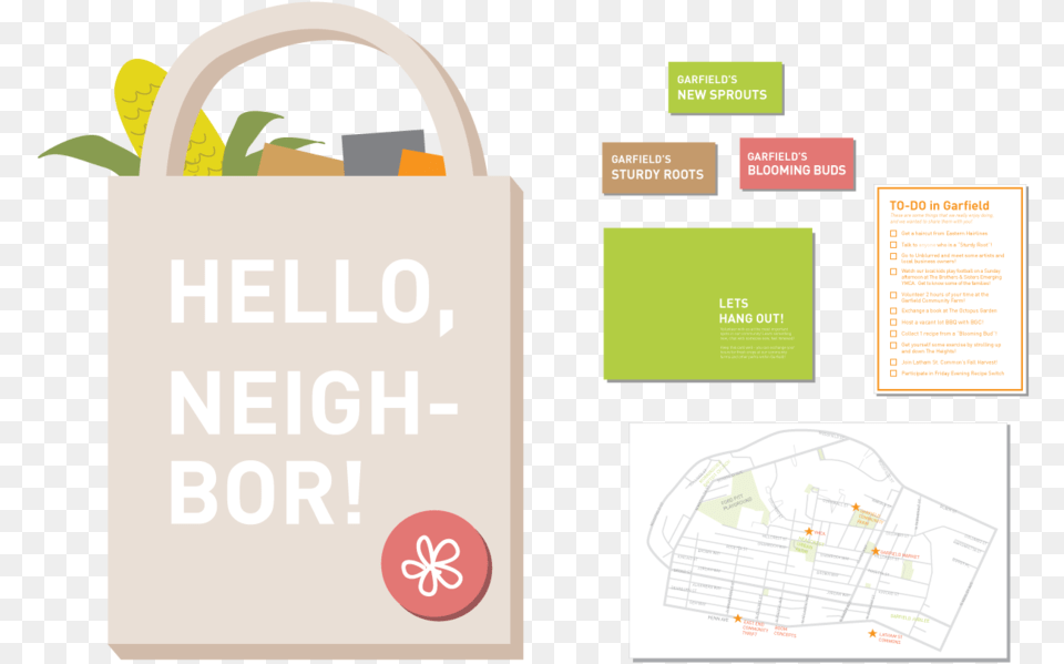 Hello Neighbor Is A Community Outreach Initiative Pittsburgh, Bag, Advertisement, Poster, First Aid Free Png