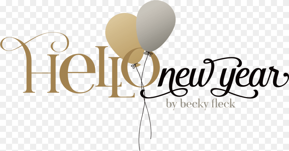 Hello New Year Photo Play Paper Co Dot, Balloon, Text Free Png Download