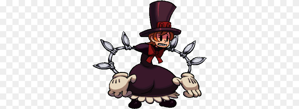 Hello Skullgirls Esp Amino Skullgirls Peacock Animations, Person, Performer, Magician, Publication Free Transparent Png