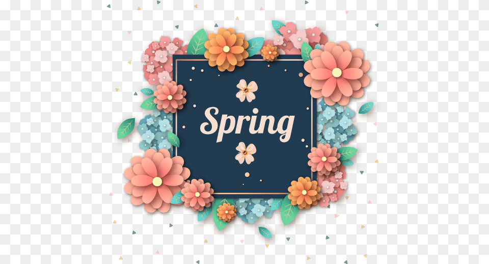Hello Spring Happy 2019 New Year, Art, Graphics, Food, Flower Free Transparent Png