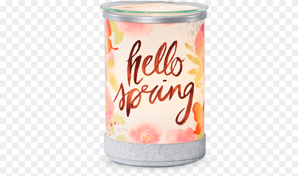 Hello Spring Scentsy Warmer Punch, Tin, Can Free Png