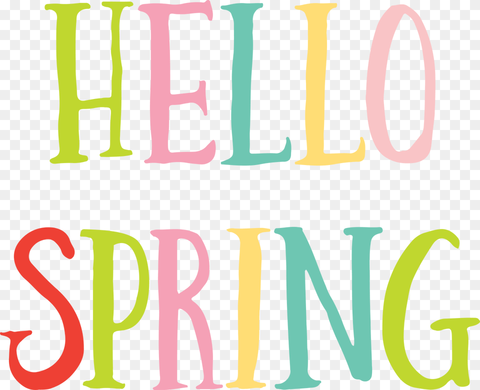 Hello Spring Transparent, Text, Person Free Png