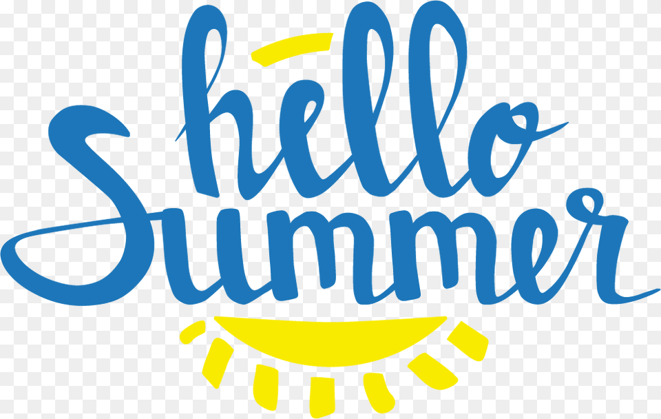 Hello Summer Clip Art, Logo, People, Person, Text Free Png Download