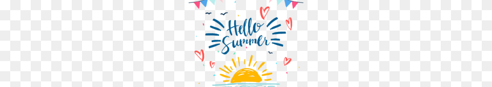 Hello Summer Vector Clipart, Confetti, Paper, People, Person Png Image