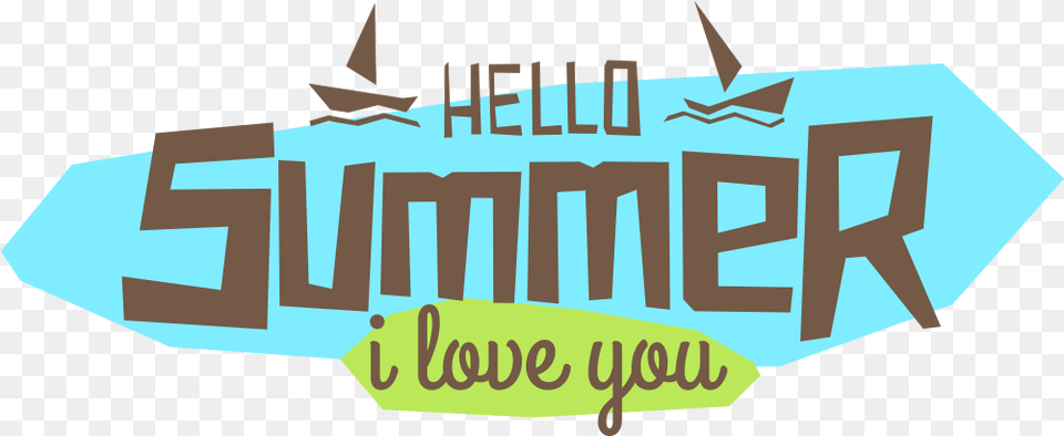 Hello Summer Poster, Text Png Image