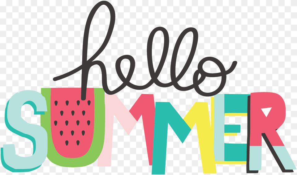 Hello Summer Simple Stories Hello Summer, Text Free Png Download