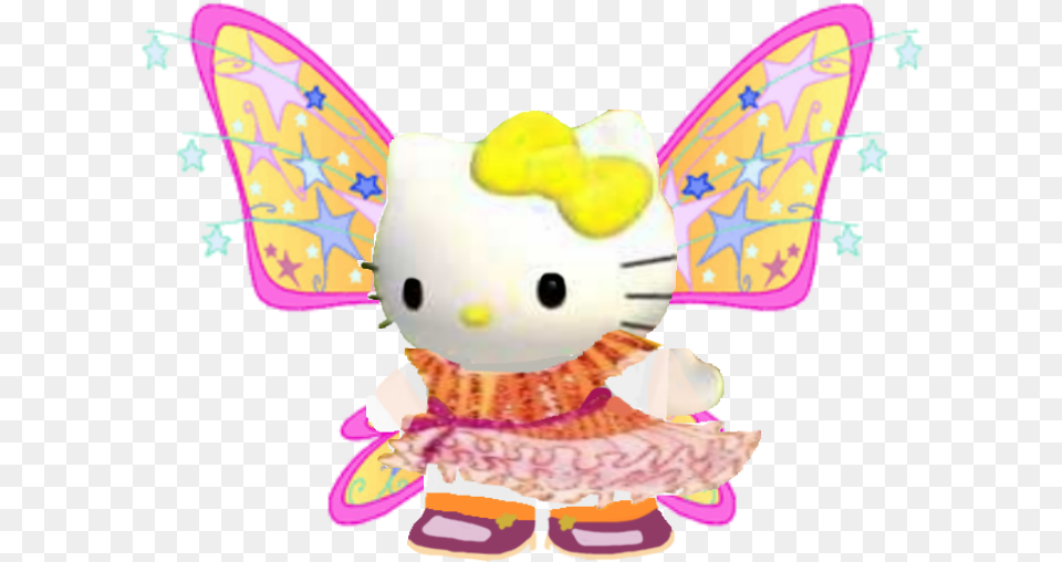 Hello Yoshi Fairies Winx Club Stella Believix, Toy, Plush, Cream, Dessert Png
