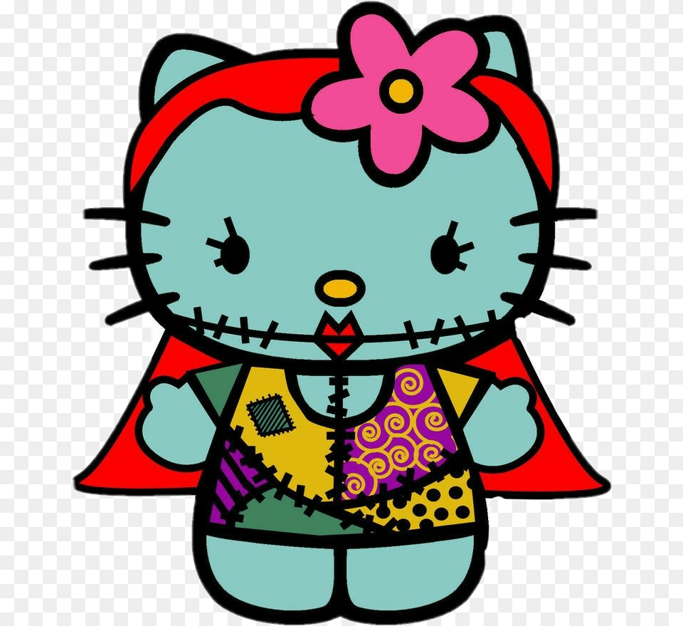 Hellokitty Sally Nightmarebeforechristmas Hello Kitty Nightmare Before Christmas, Plush, Toy, Bag, Baby Free Transparent Png
