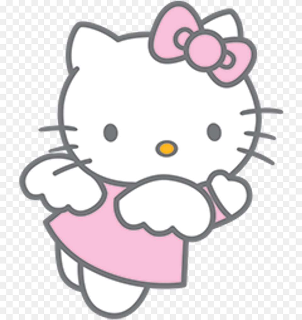Hellokitty Sanrio Angel Cute Wings Freetoedit Angel Hello Kitty, Baby, Person, Face, Head Free Transparent Png