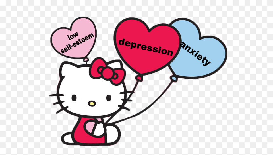 Hellokitty Trauma Sad Depressed Anxiety Churchvomit Fre, Dynamite, Weapon, Heart, Face Free Png