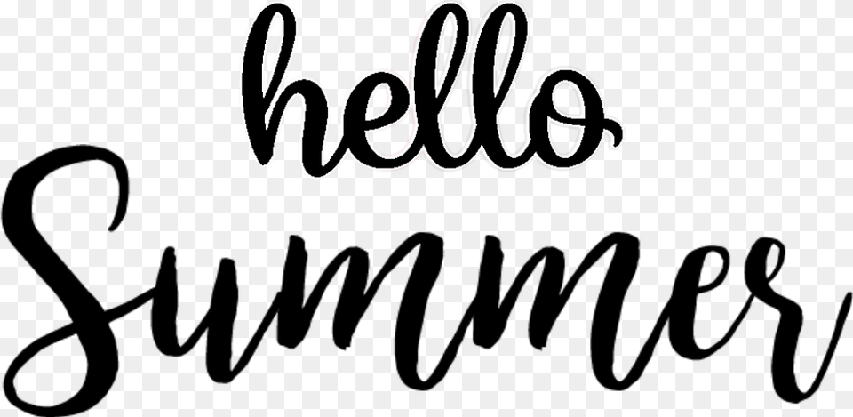 Hellosummer Summer Freetoedit Schellosummer Transparent Background Hello Summer, Text Png Image