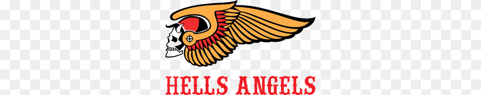 Hells Angels Logo Vector, Animal, Fish, Sea Life, Shark Free Png Download