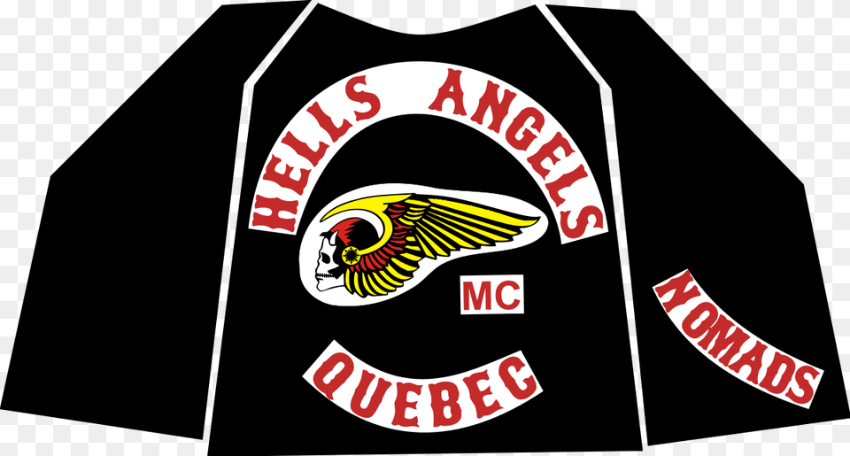 Hells Angels Mc Quebec, Logo, Animal, Bird, Sticker Png Image
