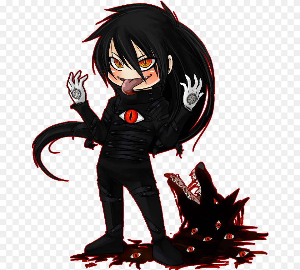 Hellsing Sticker For Ios Android Giphy Vampire Bat Hellsing Chibi, Book, Comics, Publication, Person Free Transparent Png