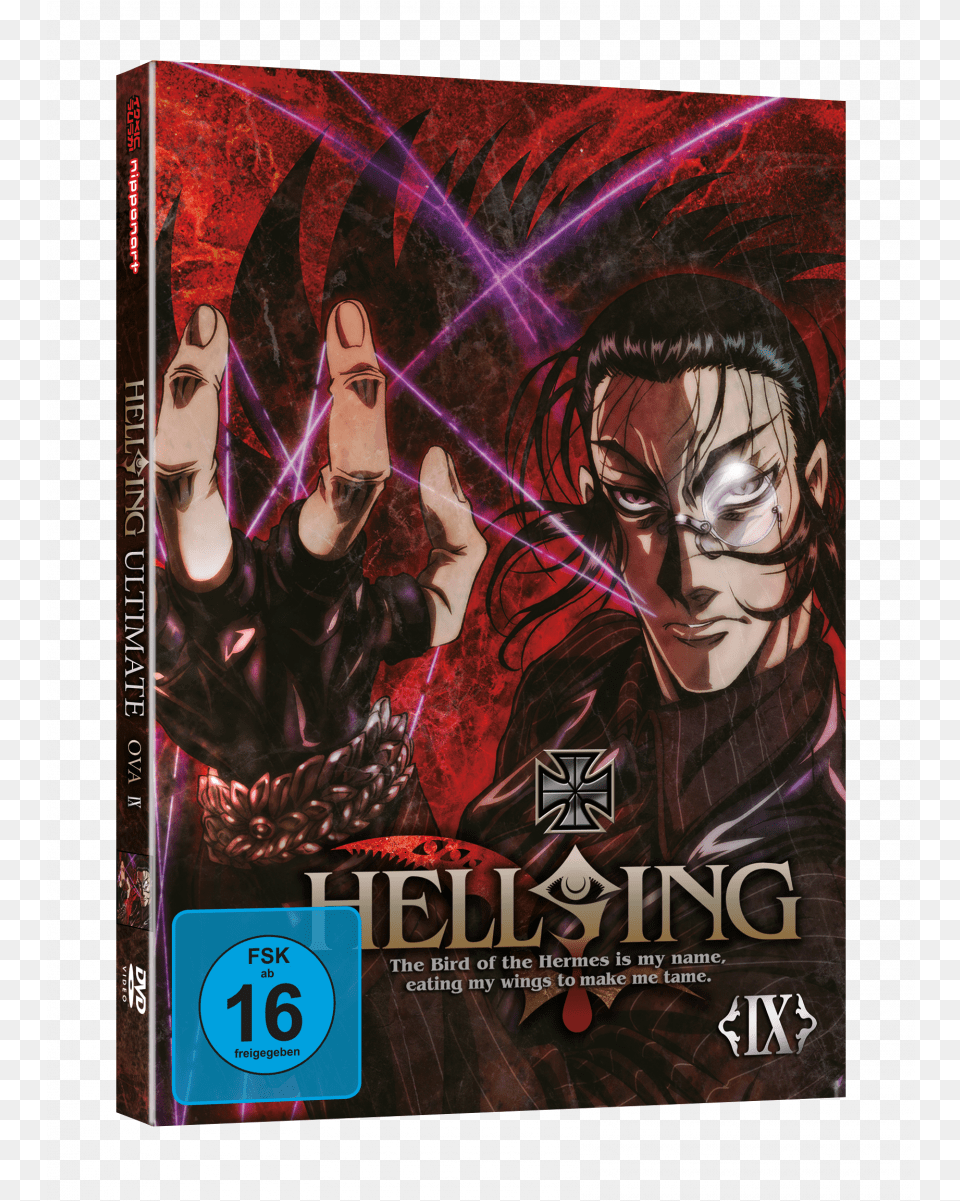Hellsing Ultimate Blu Ray, Book, Comics, Publication, Adult Png