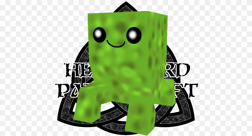 Hellsword Papercraft Minecraft Chibi Creeper Pokemons Papercraft, Green Free Png