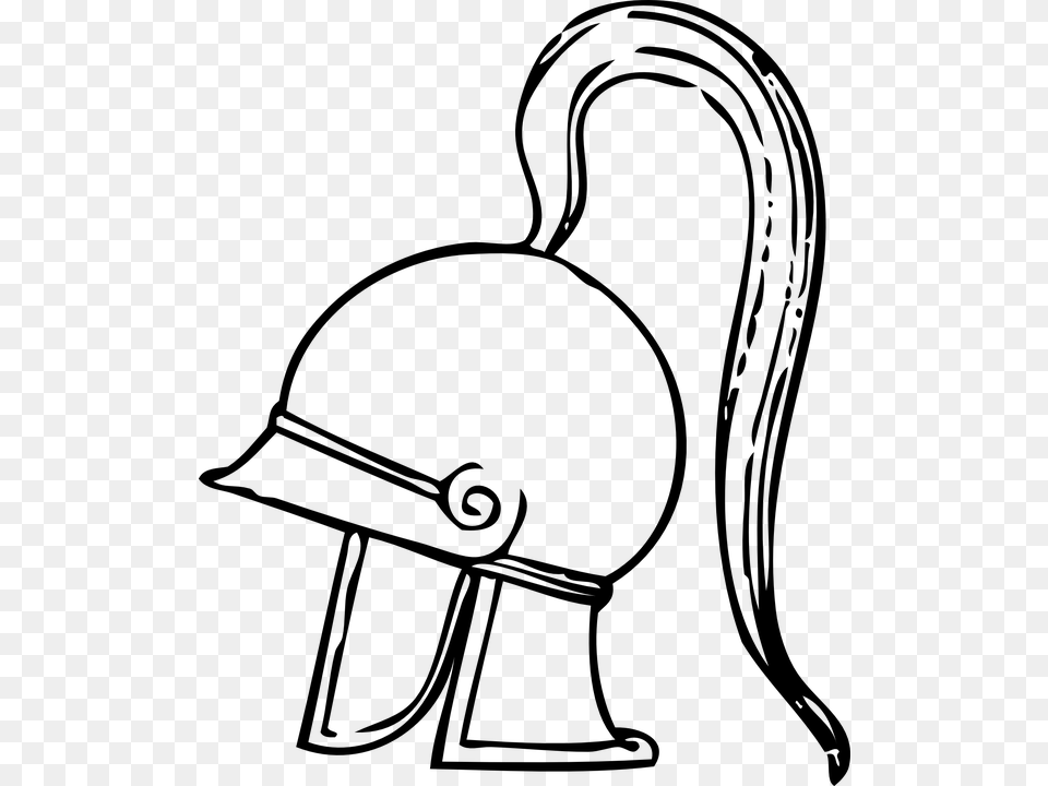 Helmet Armor Fighter Greek Greek Clip Art, Gray Free Transparent Png