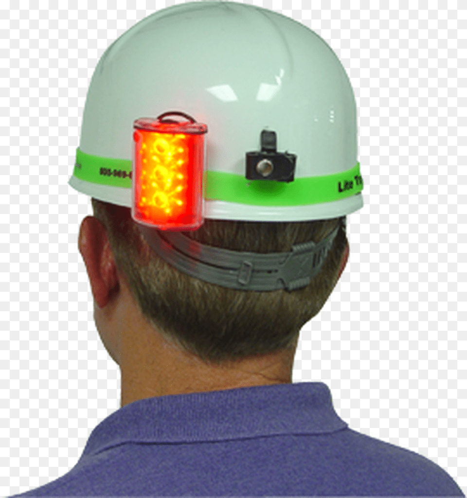 Helmet Band Lite Tracker Attachment, Clothing, Hardhat, Adult, Male Free Png