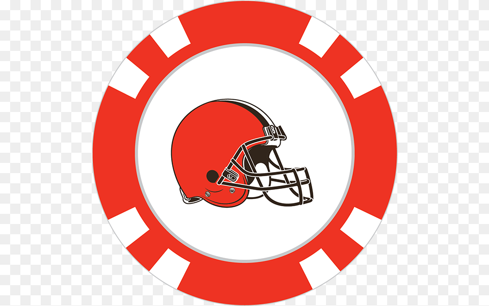 Helmet Clipart Clemson World Series Poker Chip, American Football, Football, Person, Playing American Football Free Png Download