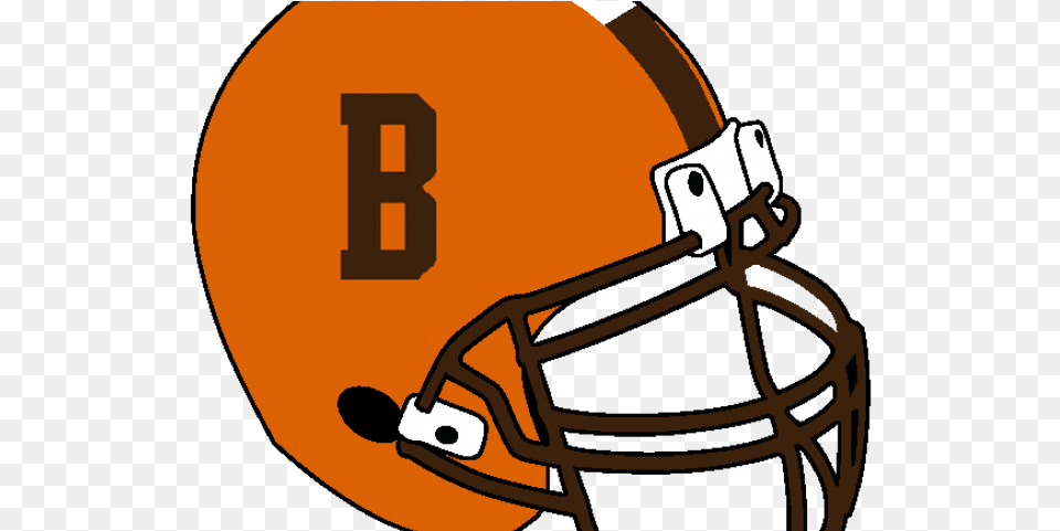 Helmet Clipart Cleveland Browns Browns Helmet No Background, American Football, Football, Football Helmet, Sport Free Png