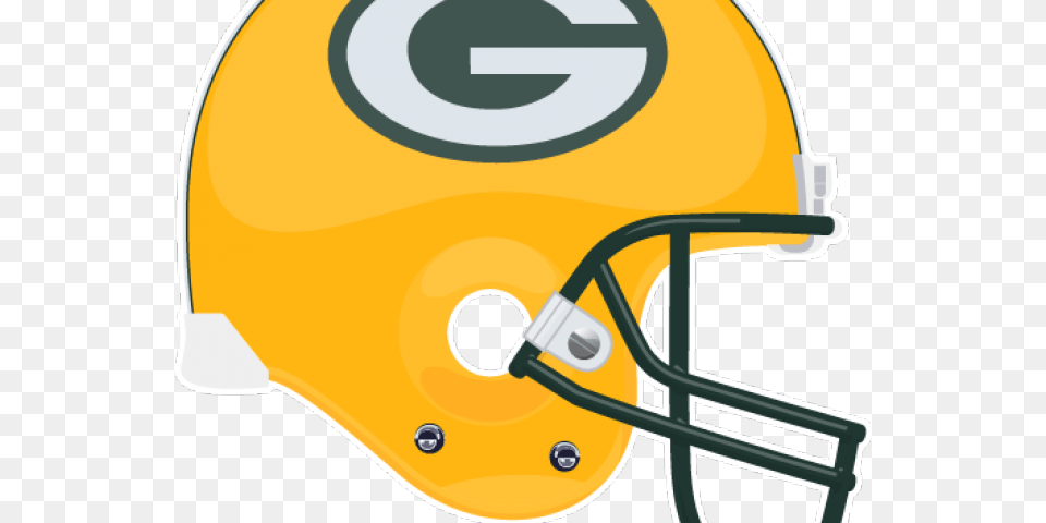 Helmet Clipart Green Bay Packers Clip Art Packers Helmet, American Football, Football, Football Helmet, Sport Free Png Download