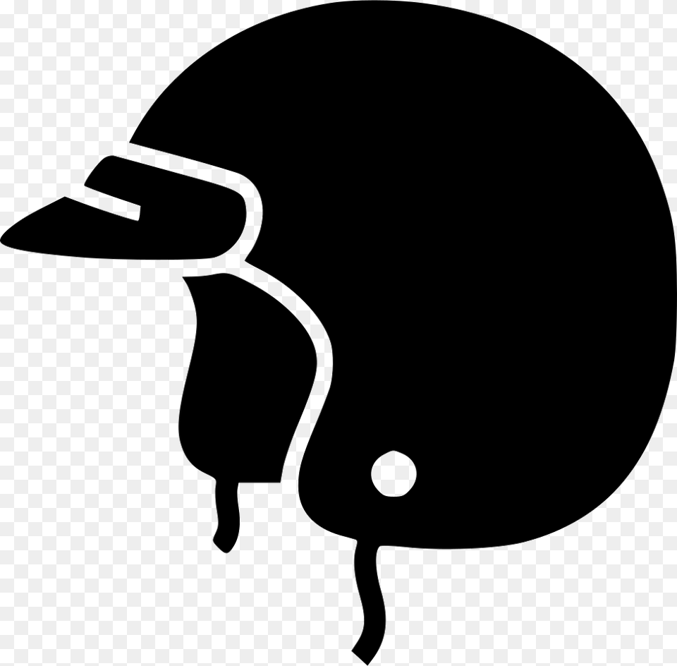 Helmet Helm Biker Extrime Helm, Stencil, Silhouette, Crash Helmet Free Png