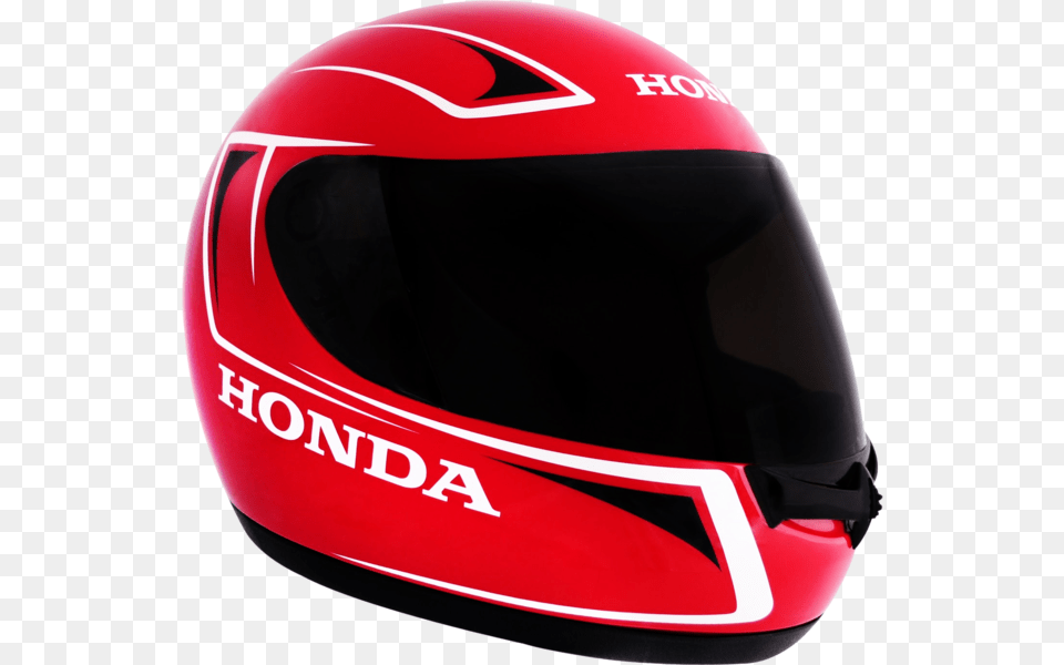 Helmet Honda Red Honda Logo, Crash Helmet, Clothing, Hardhat Free Png