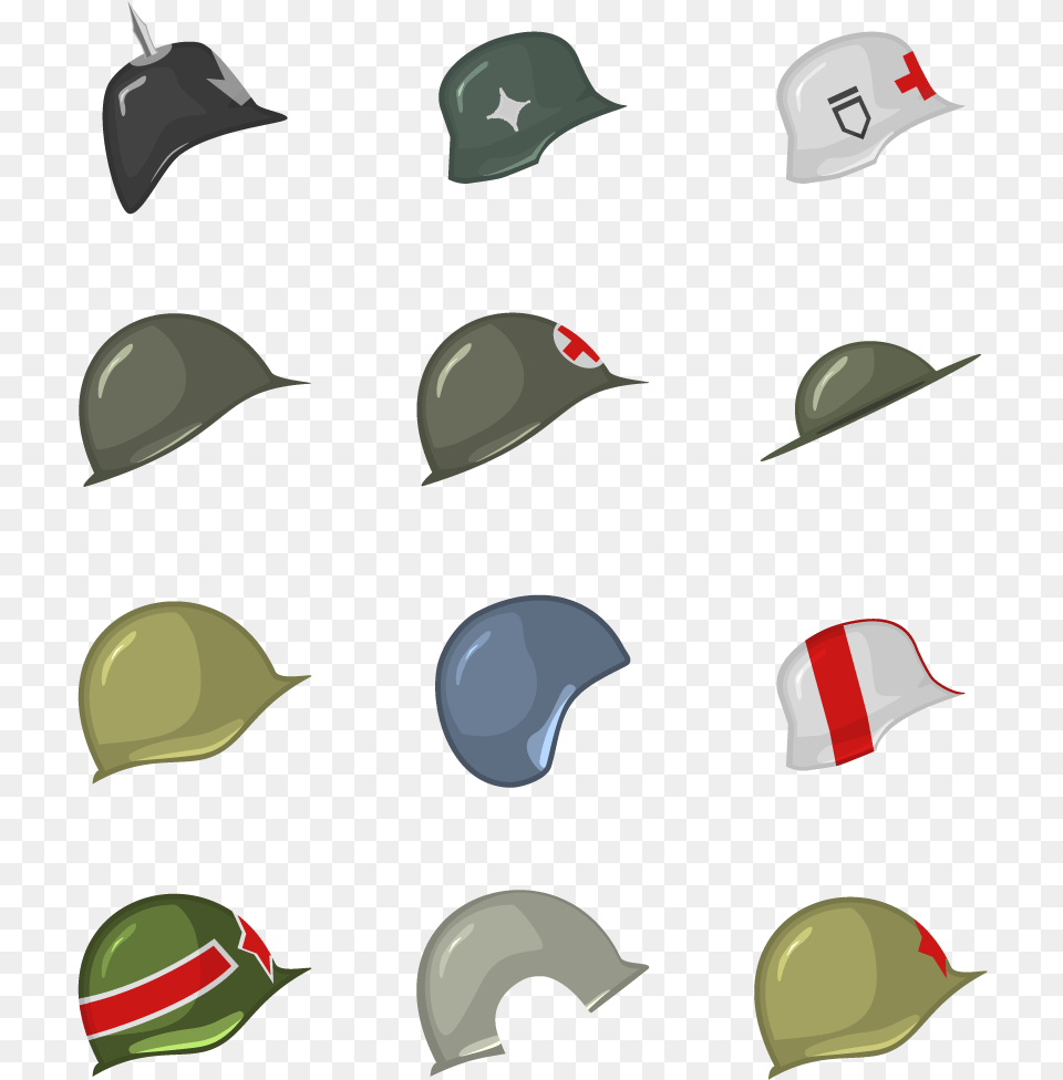 Helmet Icons By Student Bradley Carlson Ww2 Helmet Icon, Cap, Clothing, Hardhat, Hat Png