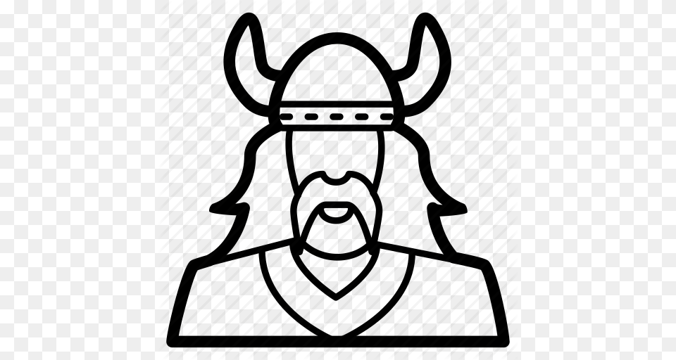 Helmet Man Medieval Viking War Warrior Icon, Animal, Mammal Png Image