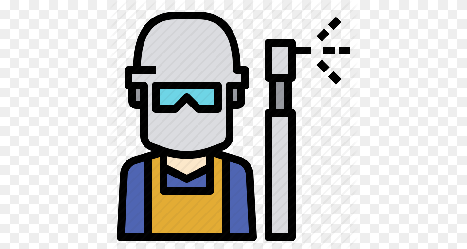 Helmet Manufacturing Production Protection Welder Welding Icon, People, Person Free Transparent Png