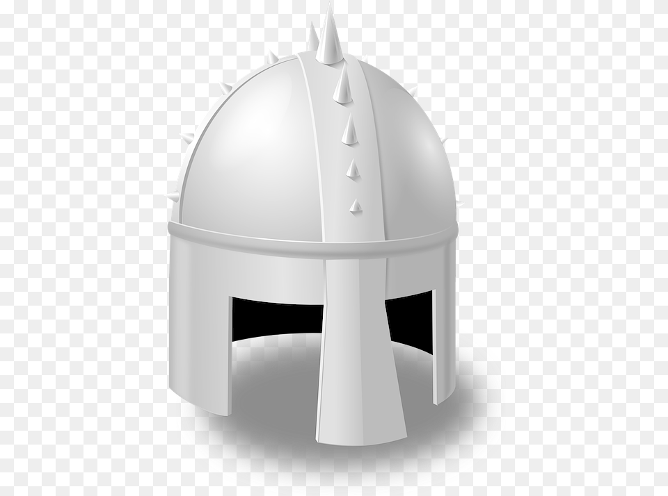 Helmet Metal Mediaeval Medieval Knight Armour Cartoon Knight Helmet, Clothing, Hardhat, American Football, Football Free Png