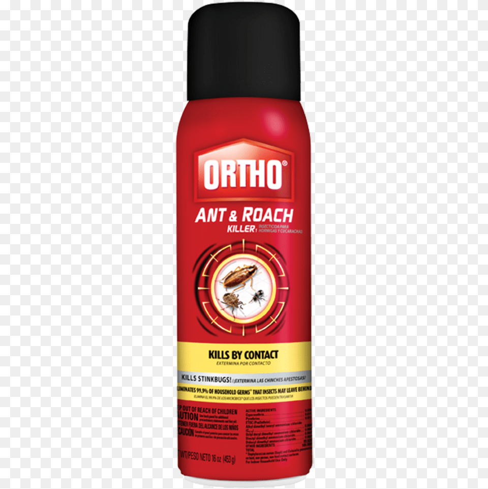 Help Center Ortho Roaches And Ant Killer Spray, Tin, Can Free Png Download
