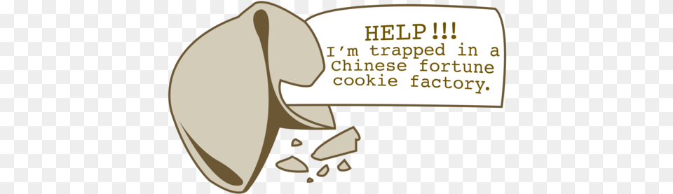 Help I M Trapped In A Fortune Cookie Factory, Animal, Clam, Food, Invertebrate Png Image