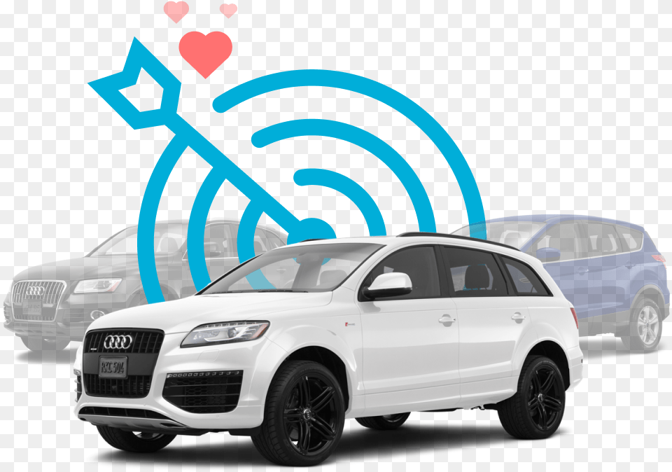 Help Me Search 2017 Audi Q7 White With Black Rims, Car, Vehicle, Transportation, Suv Free Png
