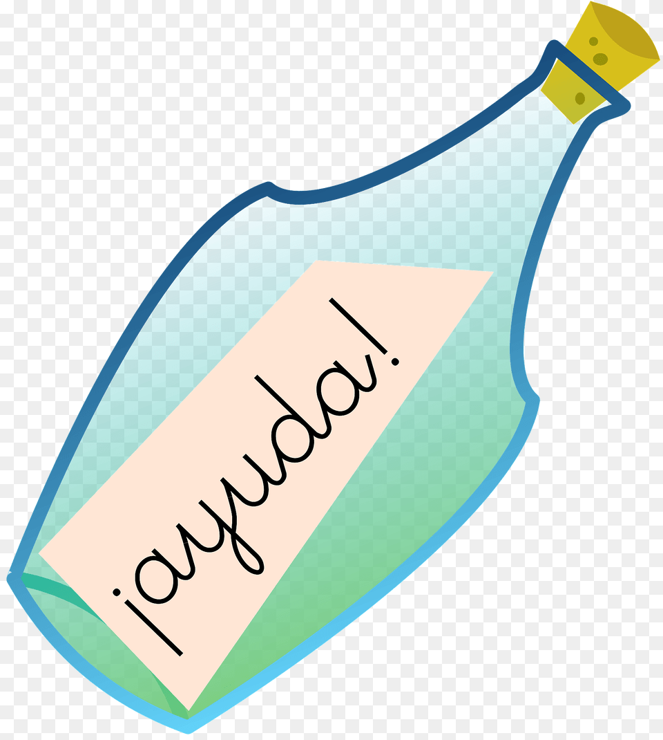 Help Message In A Bottle Clipart, Dynamite, Weapon Png Image