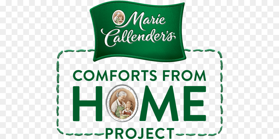Help Support Marie Callender S Comforts From Home Project Emblem, Advertisement, Person, Adult, Female Free Png