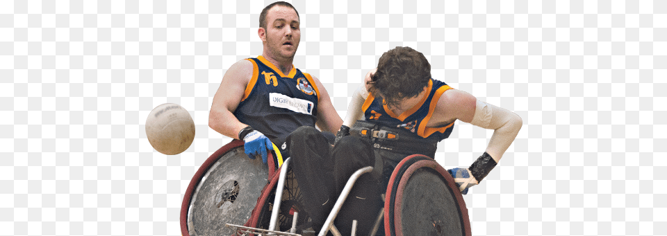 Help Support Us Crush The Opposition Wheelchair Rugby, Chair, Furniture, Adult, Person Free Png